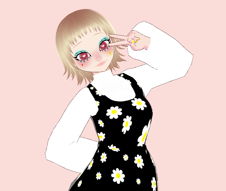 Daisy Dress (Vroid) *Free*