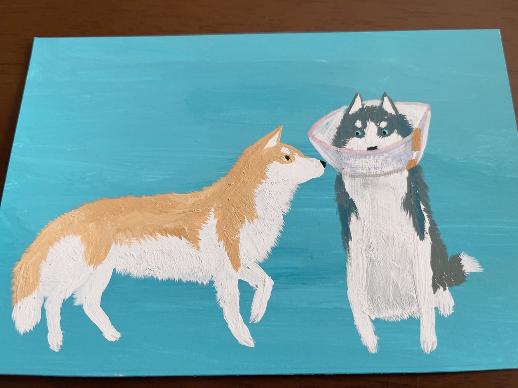 エリザベスさん(原画)