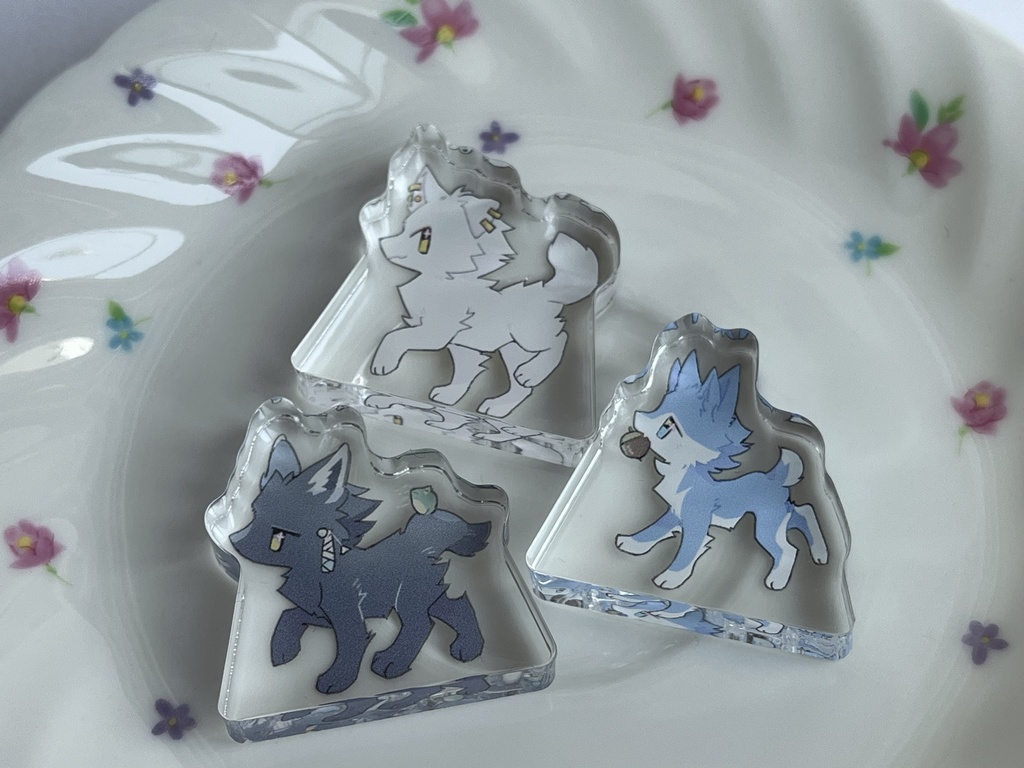 [3匹セット]とてとて狼