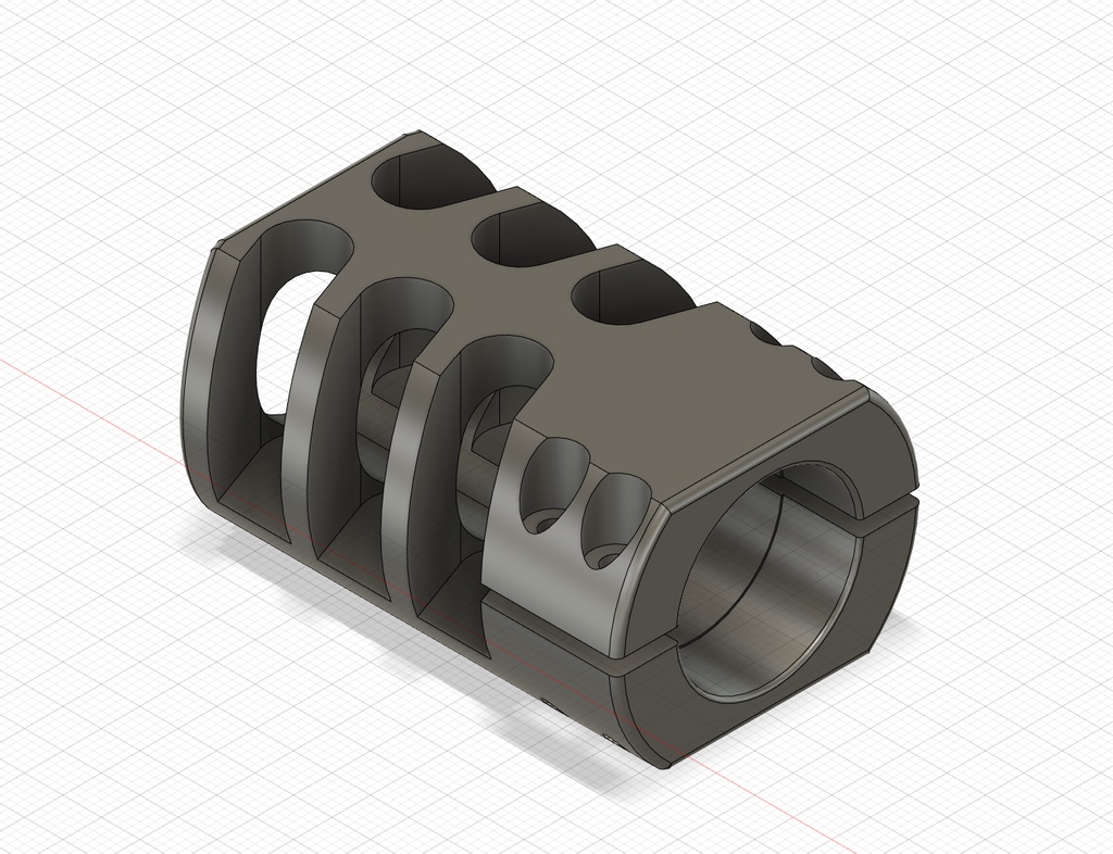 東京マルイ サイガ12用マズルブレーキ