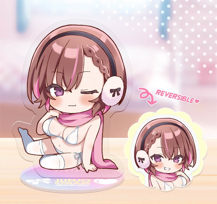 純情ちゃん(水着マフラーVer) アクリルフィギュア