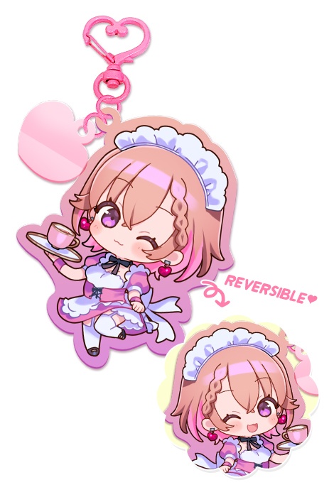 純情ちゃん(メイド服Ver) アクリルキーホルダー