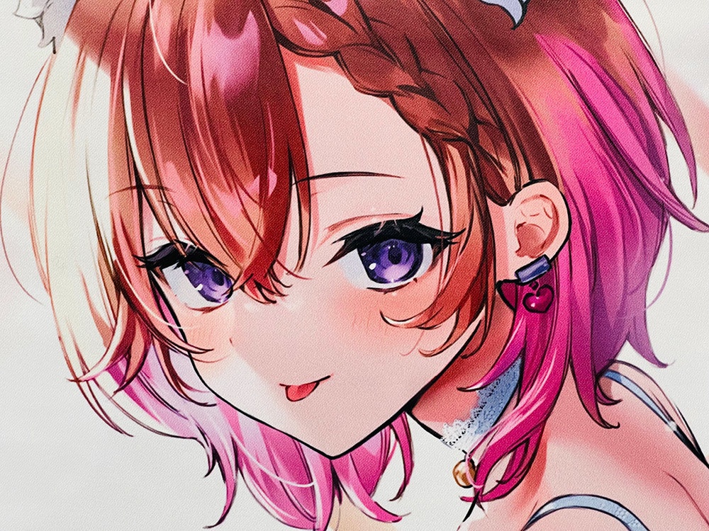 純情当番+「ネコミミ純情にゃん」B2横型タペストリー