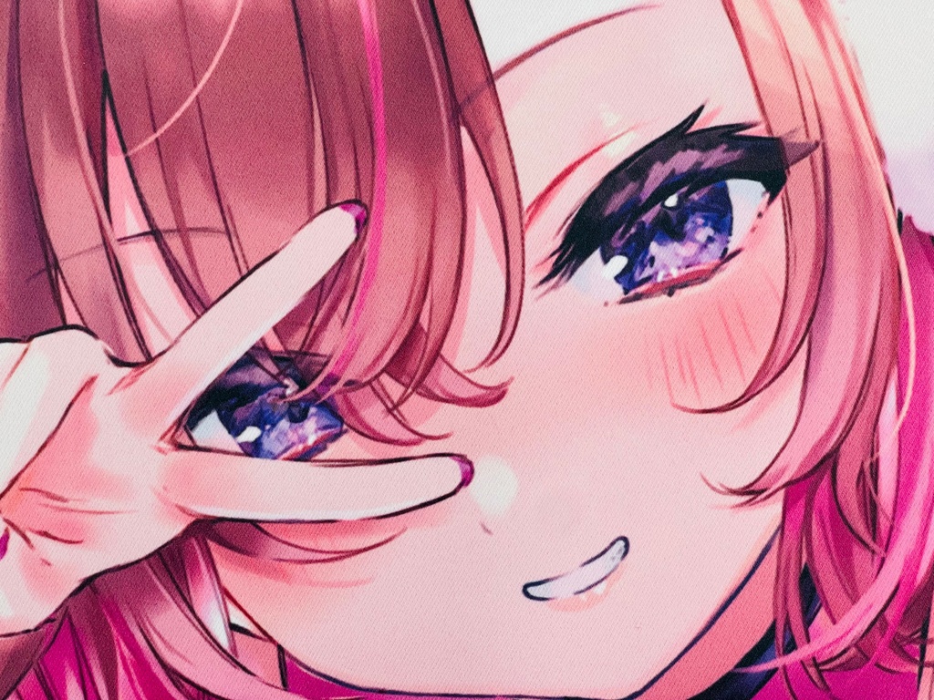 純情当番「白ビキニ純情ちゃん」タペストリー