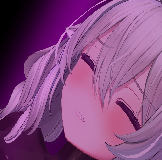 体位No.1 えっちなループモーション(27秒ループ)Milltina/表情【妄想/自然/ひとり/お姉さん/大人っぽい】 MA&World両用