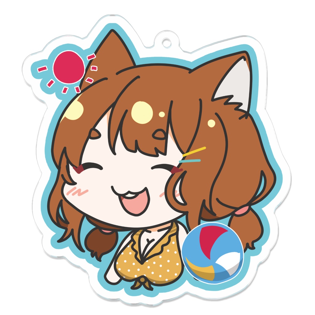 まりんアクリルキーホルダー