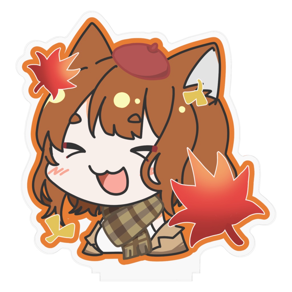 もみじアクリルスタンド中