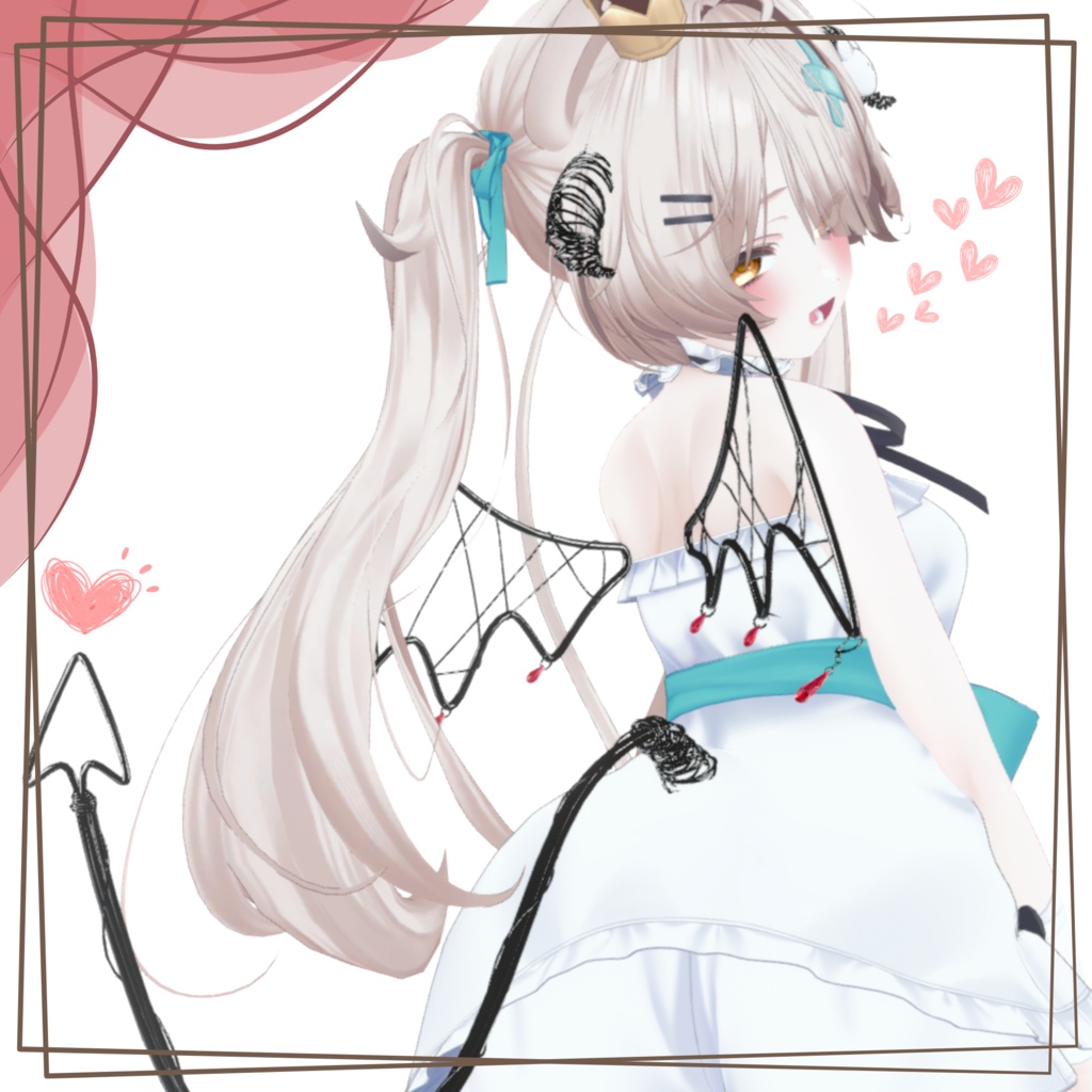 ♡˚₊‧⁺WireDevilSet⁺‧₊˚♡【VRC想定】