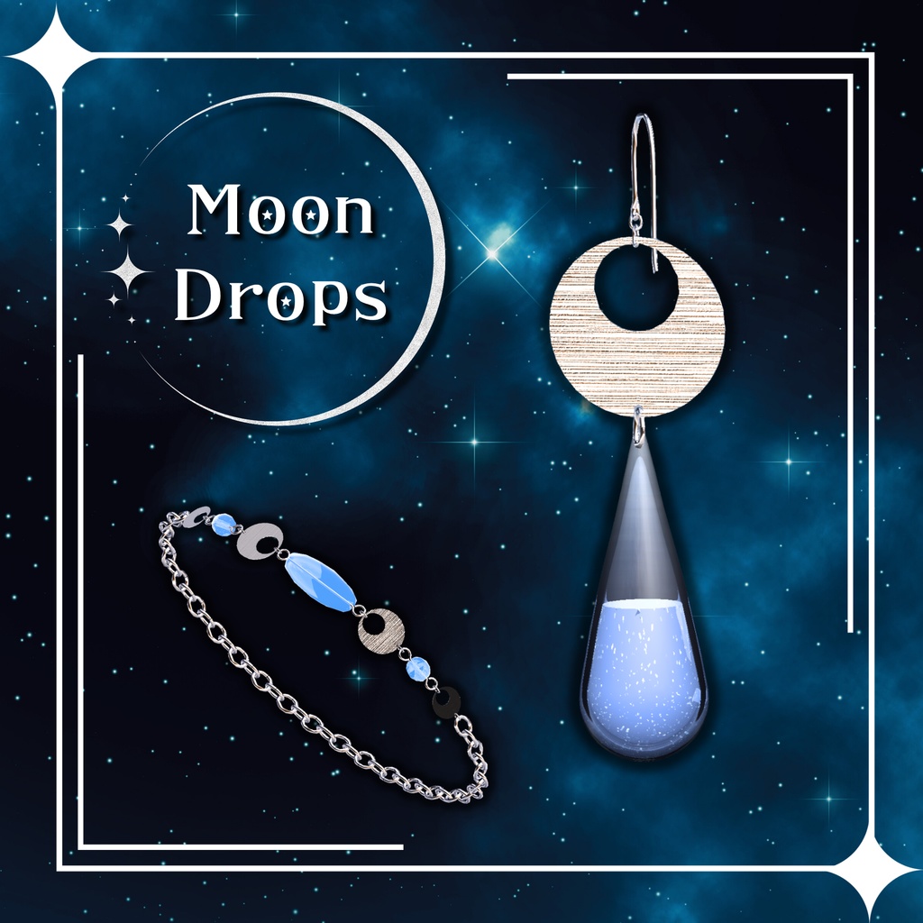 MoonDrops✧₊⁺⋆☽【VRC想定】