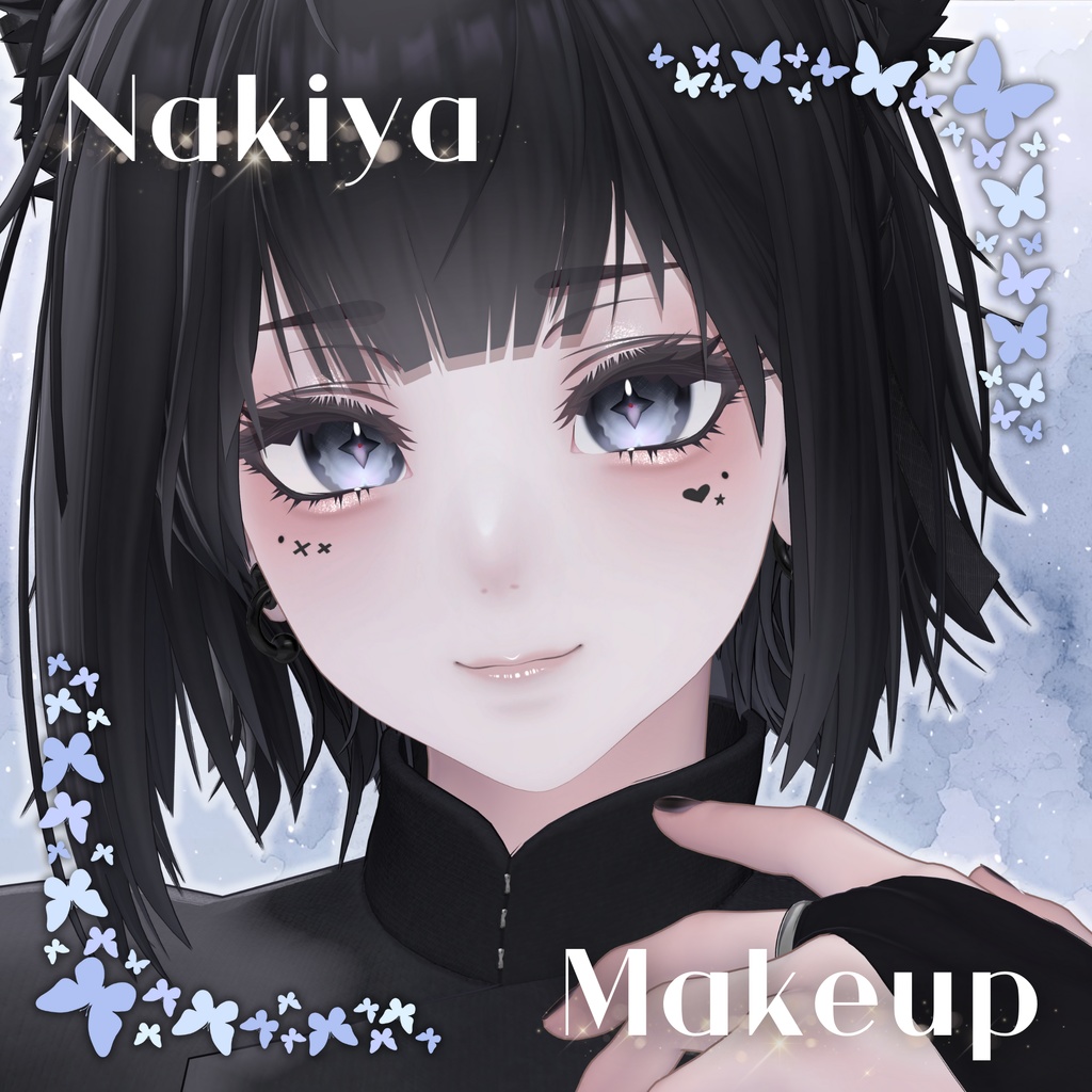 【泣夜専用】らくがき美少女メイク