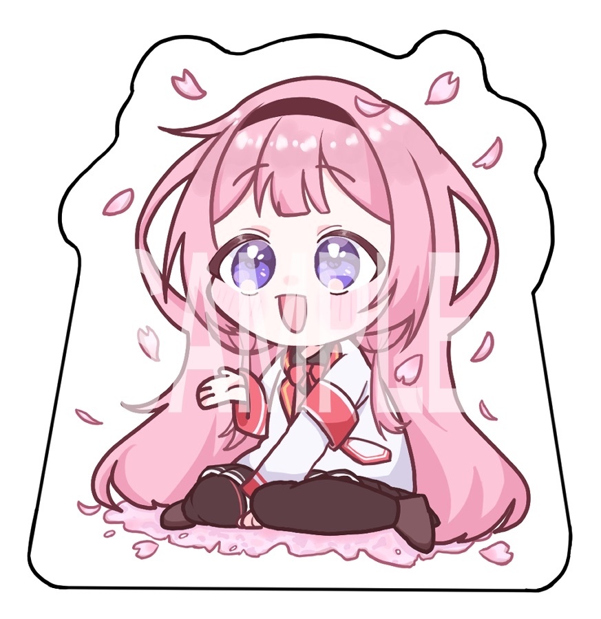 周央サンゴ アクリルブロック