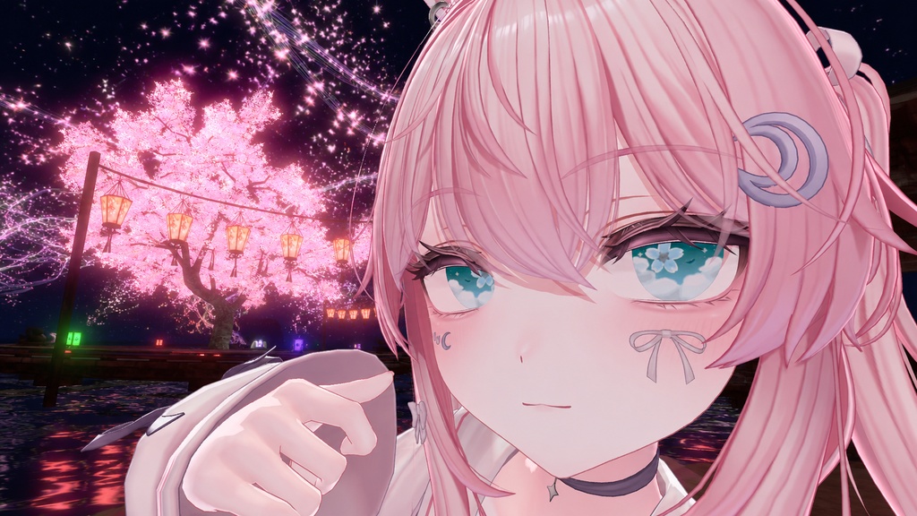 【セレナ対応】花明かり EyeTexture