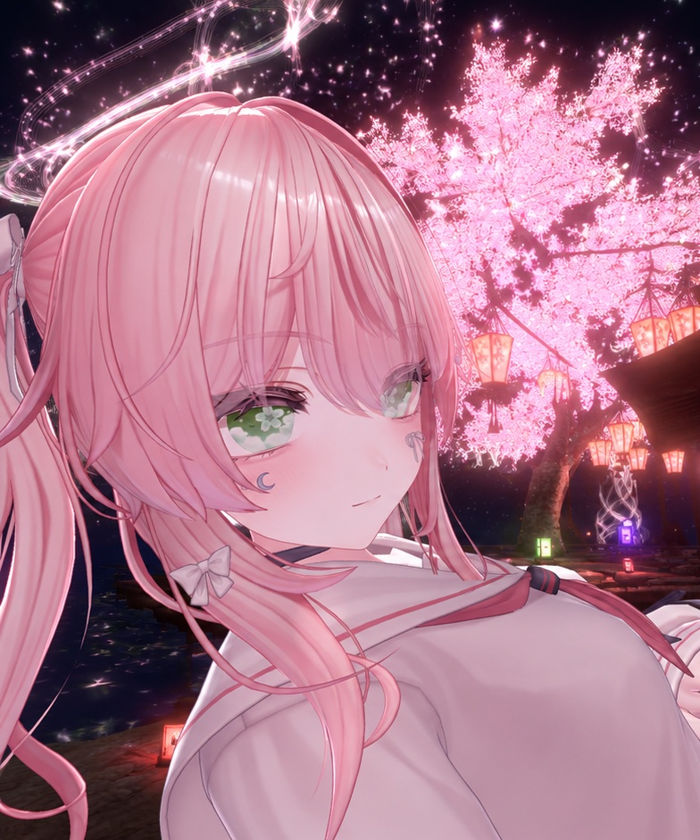 【セレナ対応】花明かり EyeTexture