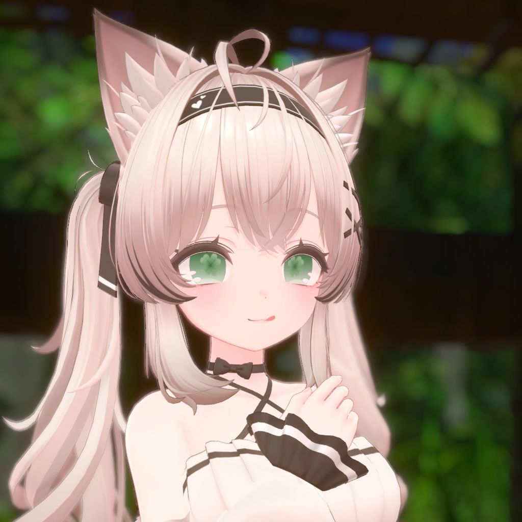 【無料】シンプル四葉アイテクスチャ