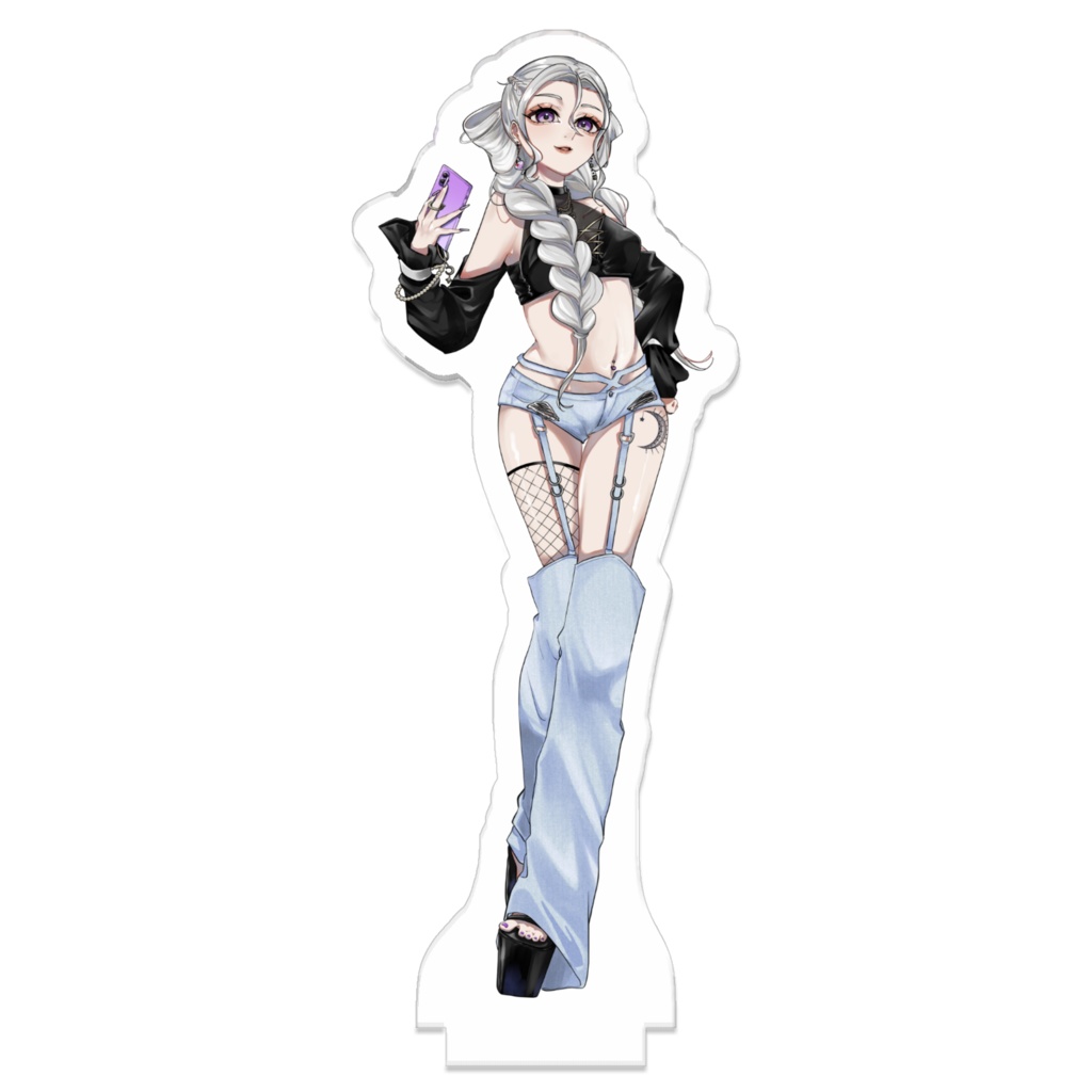 キービジュアルイラストアクリルスタンド【日月紡弥】