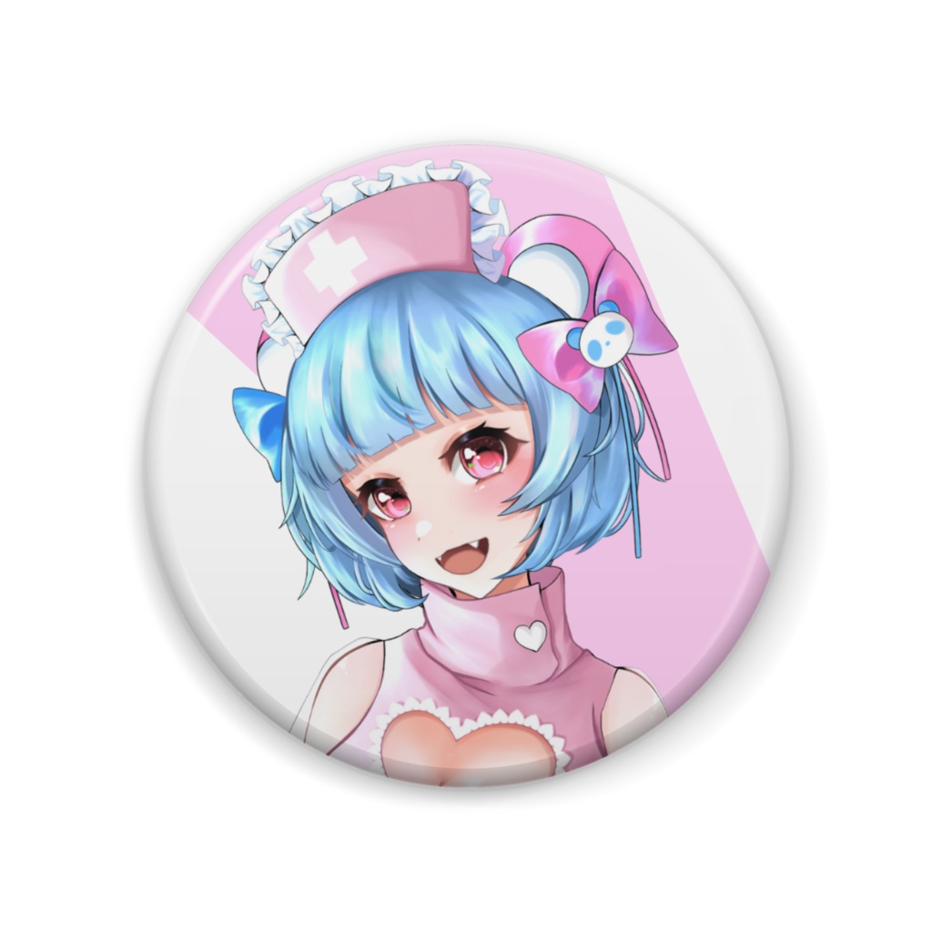 キービジュアルイラスト缶バッチ【菜心なこ】