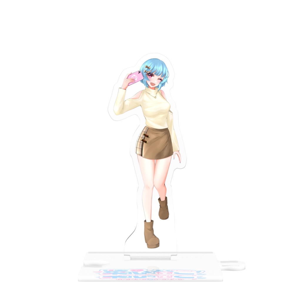 描きおろしイラストアクリルスタンド秋Ver.【菜心なこ】