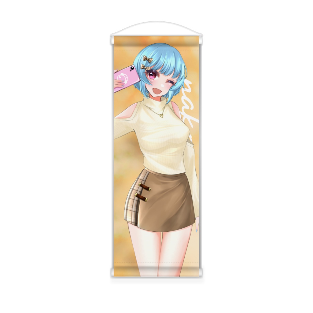 描きおろしイラストミニタペストリー秋Ver.【菜心なこ】