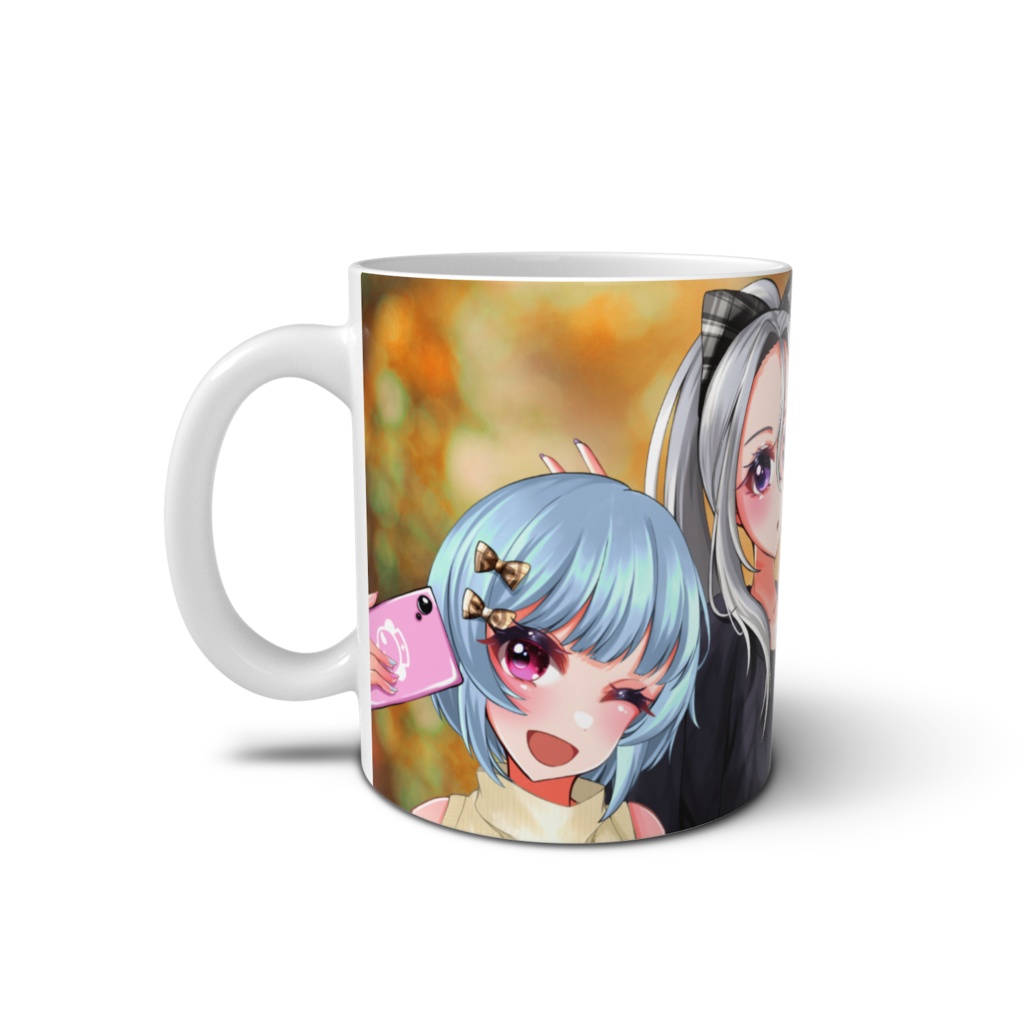 描きおろしイラストマグカップ秋Ver.【ax.isメンバーall】
