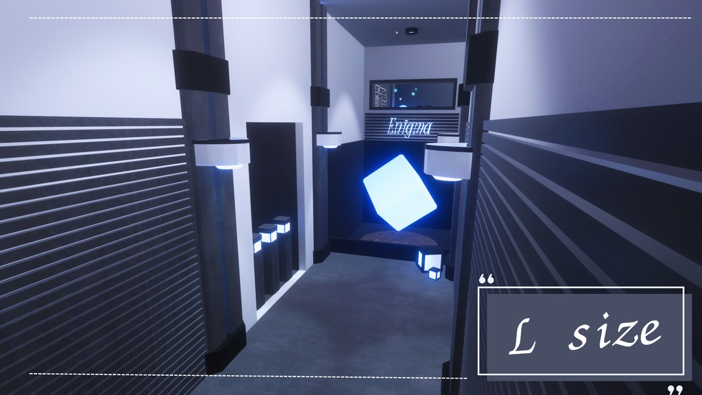 【VRC向けワールド】☽ Enigma ☽「エニグマ」【2size】