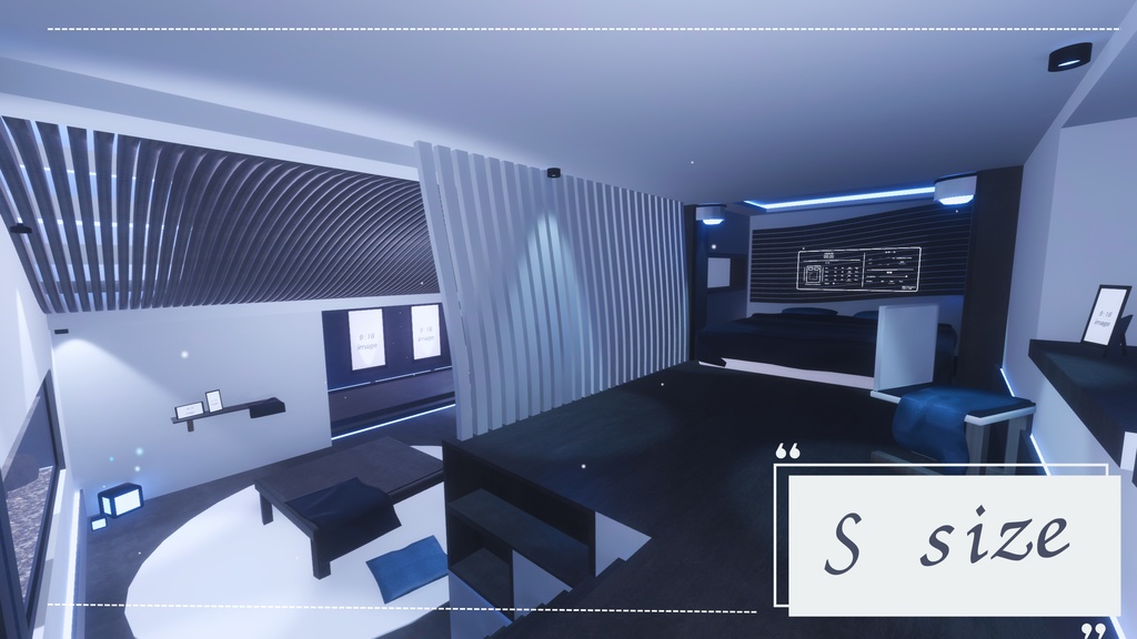 【VRC向けワールド】☽ Enigma ☽「エニグマ」【2size】