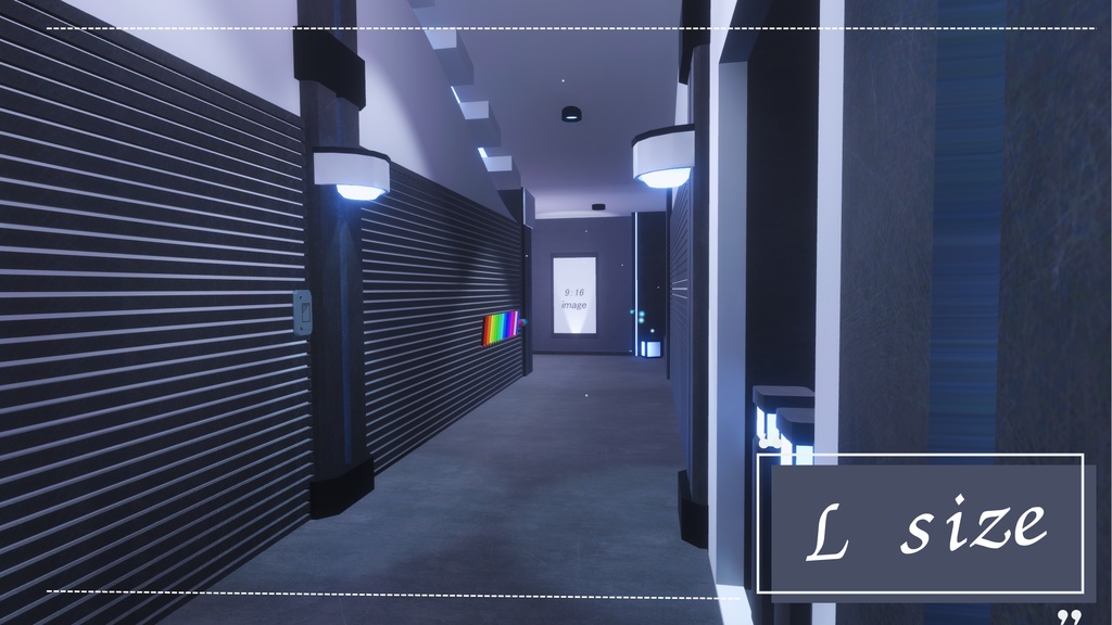 【VRC向けワールド】☽ Enigma ☽「エニグマ」【2size】