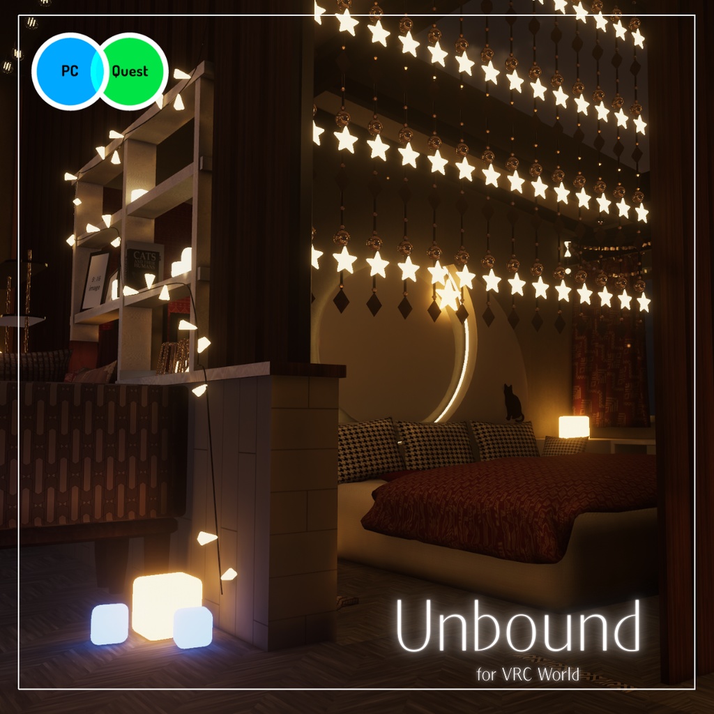 【12/15のみ!発売日限定SALE!】➴⡱Unbound➴⡱【VRC向けワールド】