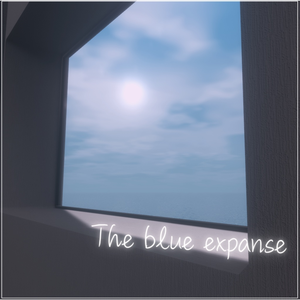 【7/26まで!発売SALE!】The blue expanse【VRC向けSkyboxと海のシェーダー】