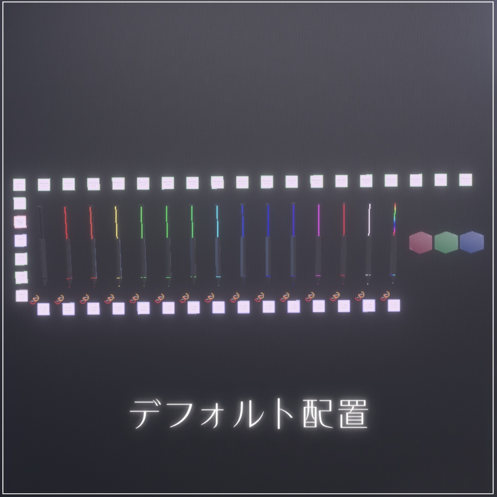 しんぷるめたりっくぺん【QVPen差し替えモデル】