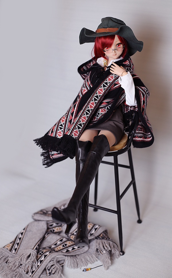 焔星」ジプシー風ケープマント