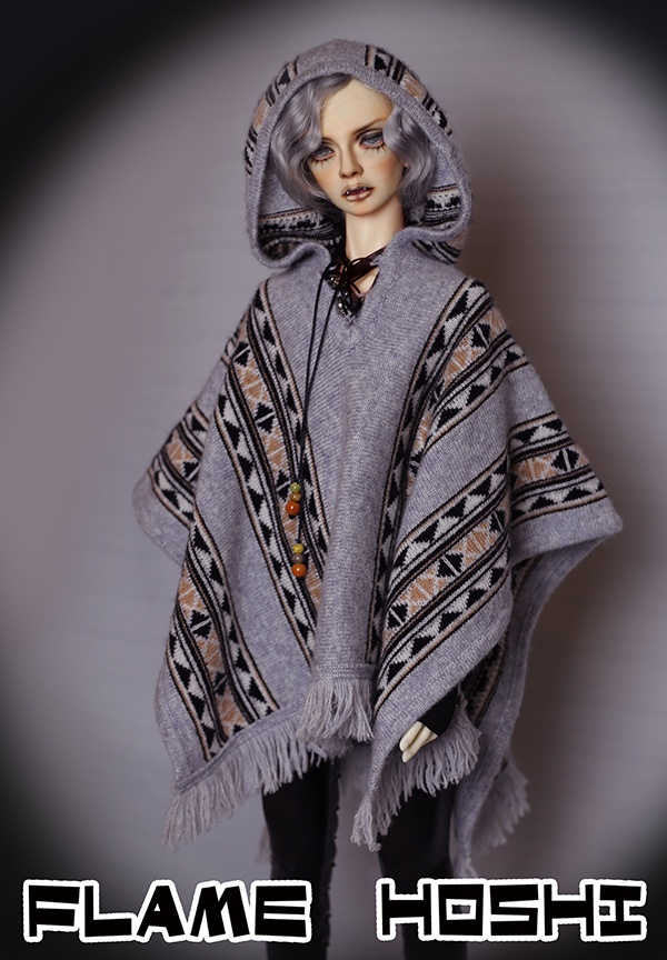 焔星」ジプシー風ケープマント