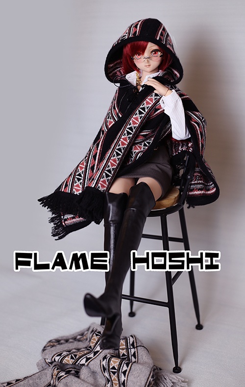 焔星」ジプシー風ケープマント