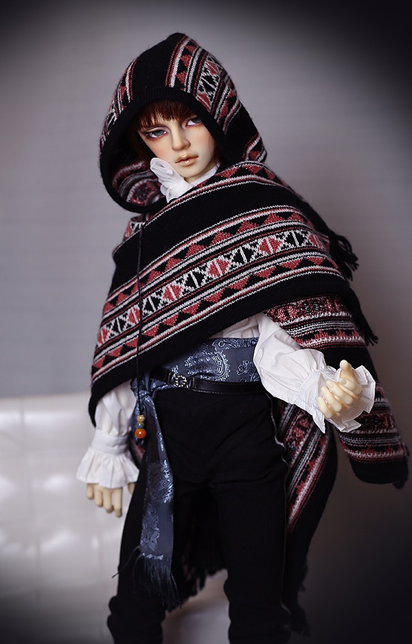 焔星」ジプシー風ケープマント