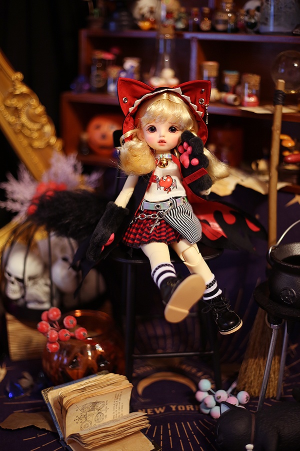 【1/6バージョン,1/6 TINYFOX】赤月人狼