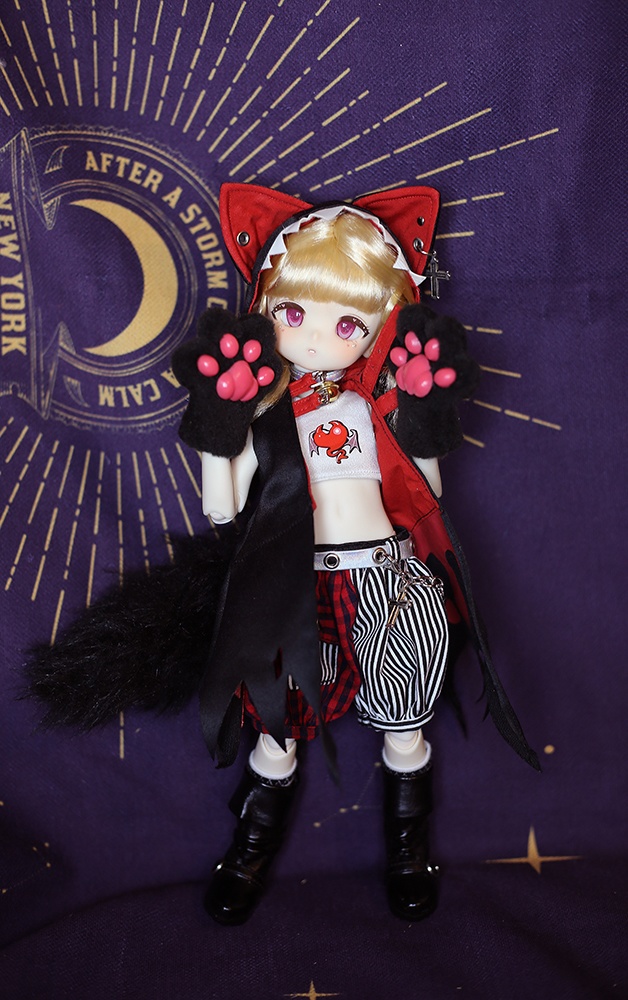 【1/6バージョン,1/6 TINYFOX】赤月人狼