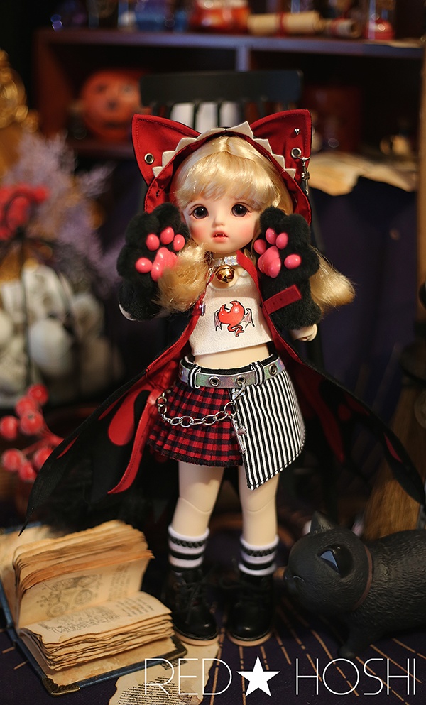 【1/6バージョン,1/6 TINYFOX】赤月人狼