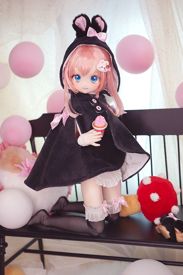 「緋星」[海外の現品]ふわふわ☆うさちゃん と ねこちゃん ver.2