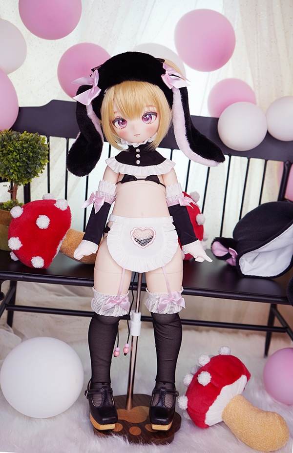 「緋星」[海外の現品]ふわふわ☆うさちゃん と ねこちゃん ver.2