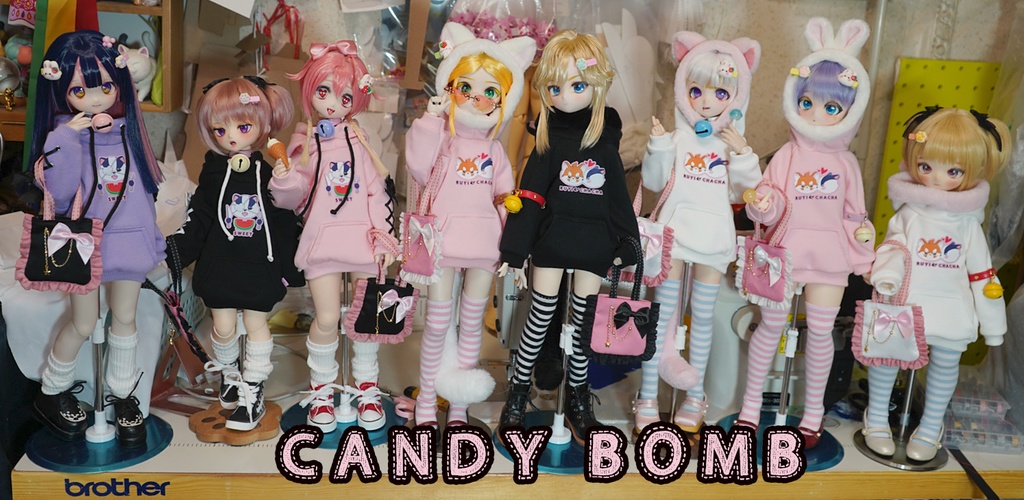 [日本国内の現品] MDD/DDP/MSD/BJD4分 CANDY❤BOMB01