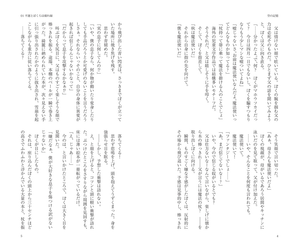 【ハリポタ夢本】『空の記憶』賢者の石編【再販】