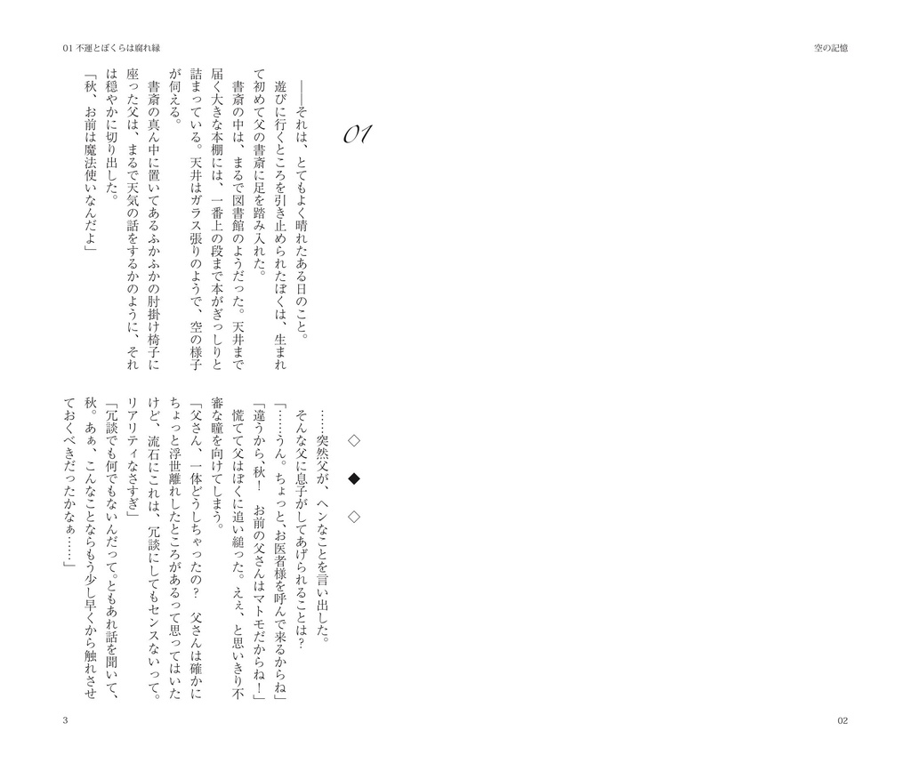 【ハリポタ夢本】『空の記憶』賢者の石編【再販】