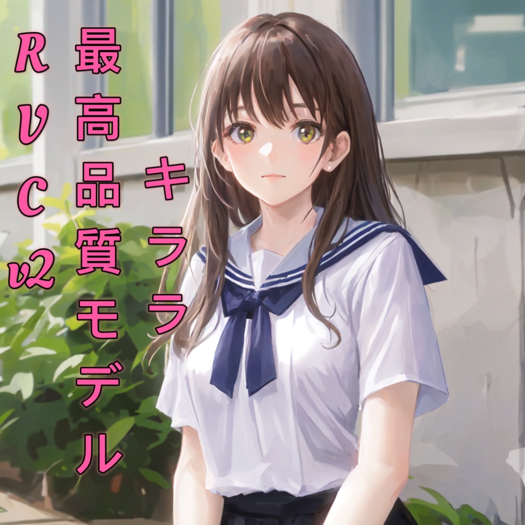 最高品質 RVCv2モデル「キララ」吐息特化 ASMR対応