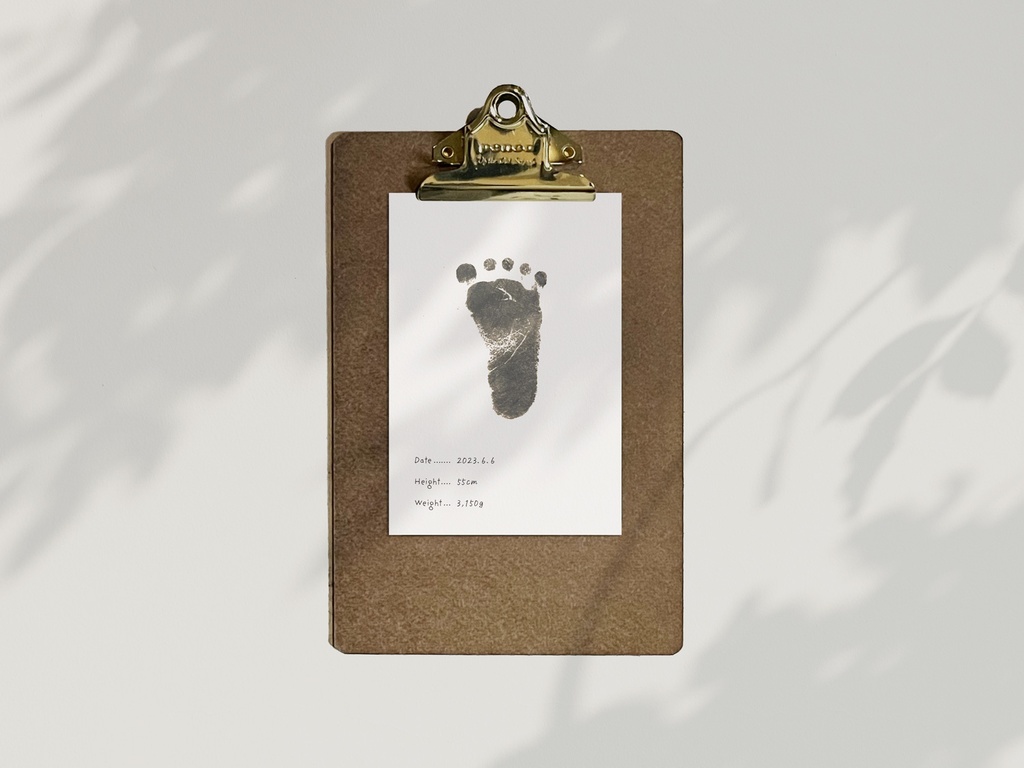 【ダウンロード】マンスリーカード 月齢カード laugh