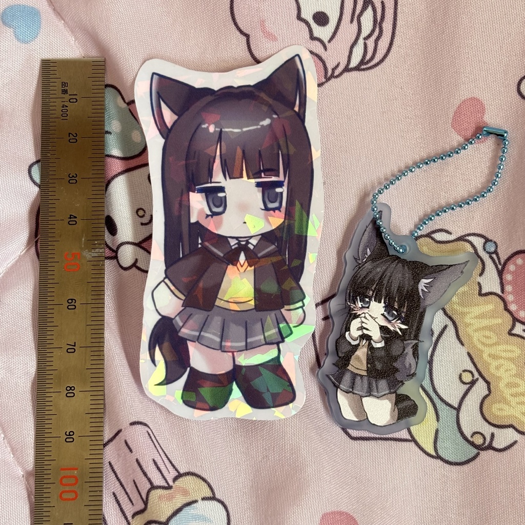 けもぴえんす つかさちゃんアクキー・ステッカーセット