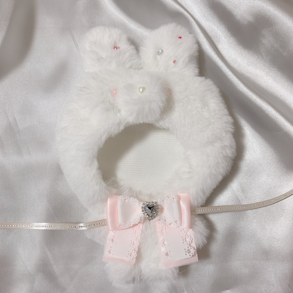 ピンクのキラキラうさちゃん