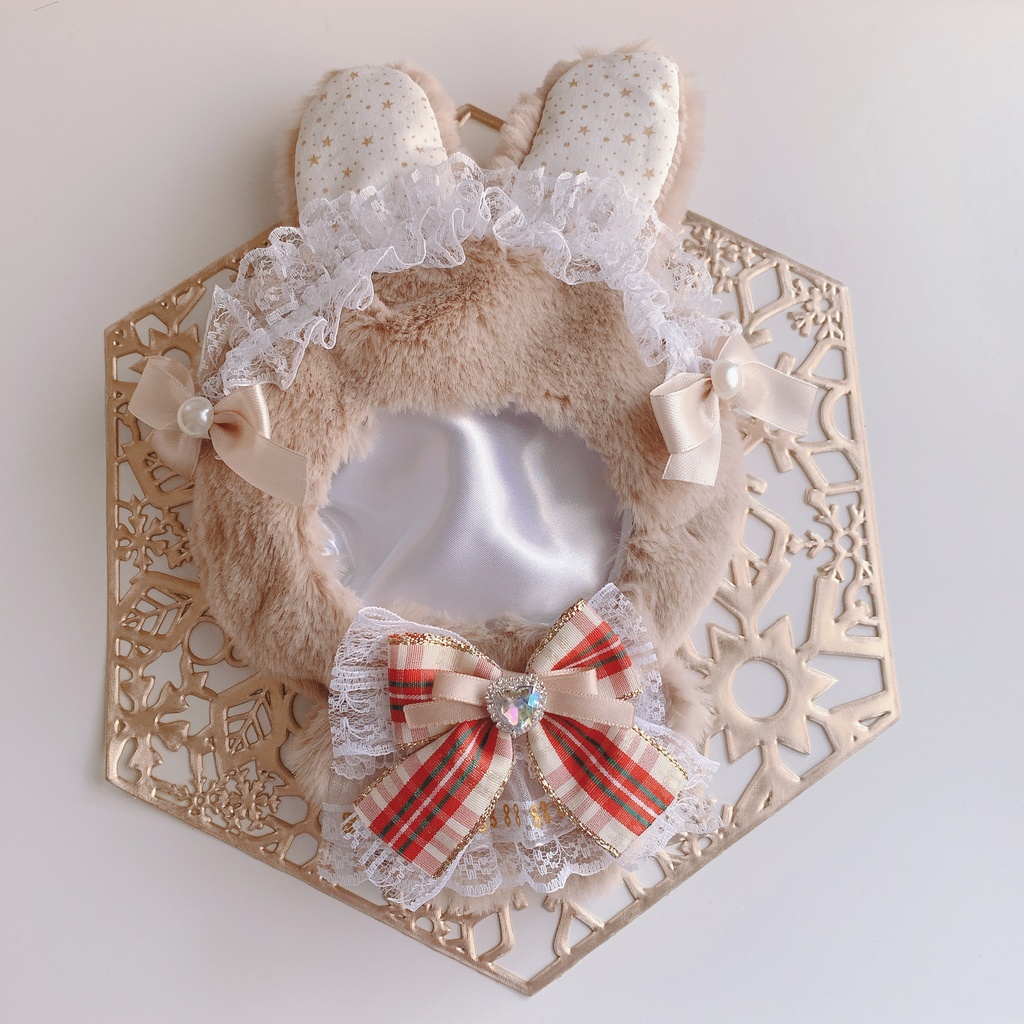 ナチュラルなフリフリうさぎ