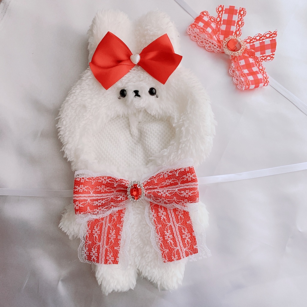 赤色リボンのうさぎちゃん🎀