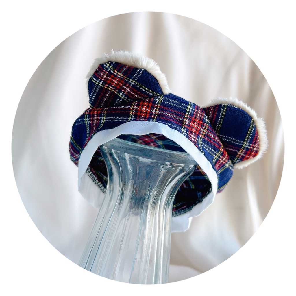 くま耳ベレーのおでかけサロペット