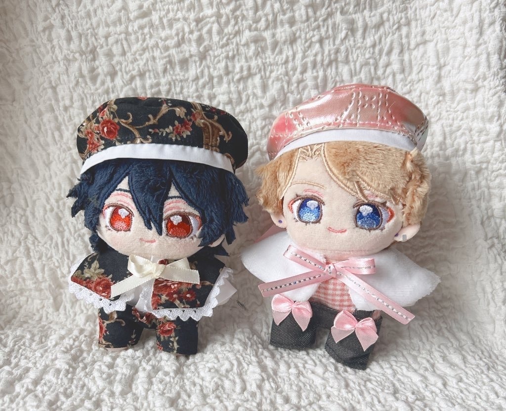 ゴシック花柄なサロペットセット 10cm