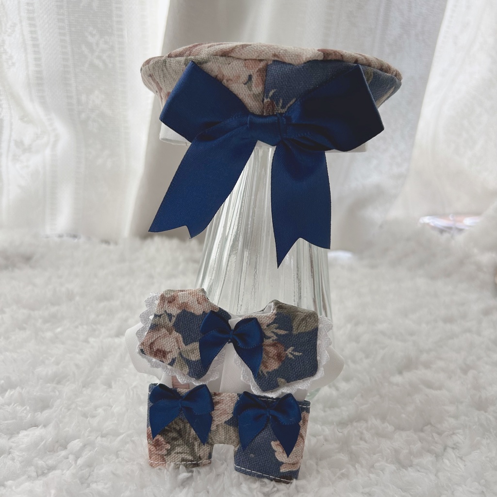 くすみカラーなアンティークセット